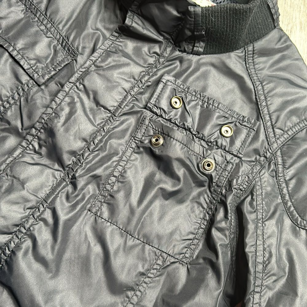 Free people, belted black jacket, size 8, like new! - Picture 11 of 11